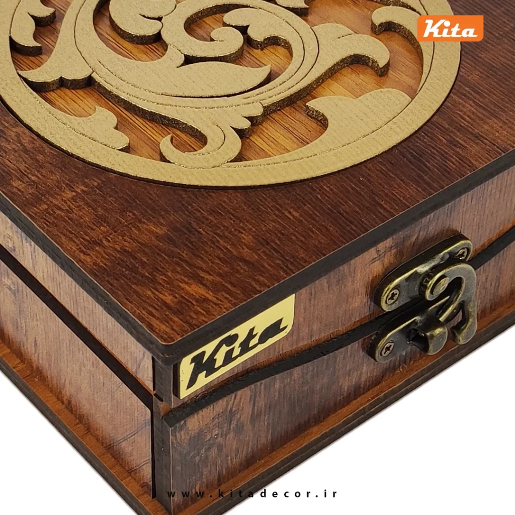 خرید اینترنتی تولید کننده جعبه چوبی پک های هدیه زعفران (2)