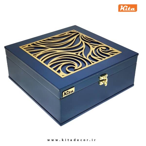 جعبه پذیرایی رنگی چوبی مناسب دمنوش و تی بگ (2)