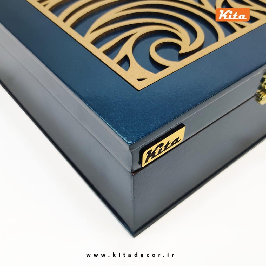 جعبه پذیرایی رنگی چوبی مناسب دمنوش و تی بگ (9)